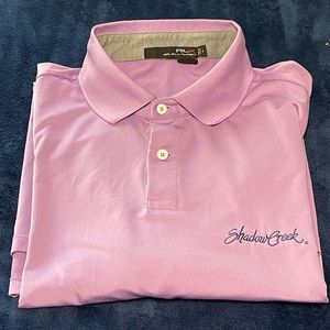 RLX Polo Ralph Lauren Shadow Creek Country Club Employee Men Polo Golf Shirt L